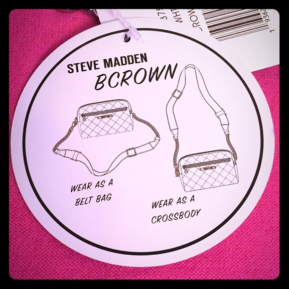 🎉HP🎉 Steve Madden Snakeskin Belt Bag - Picture 7 of 8